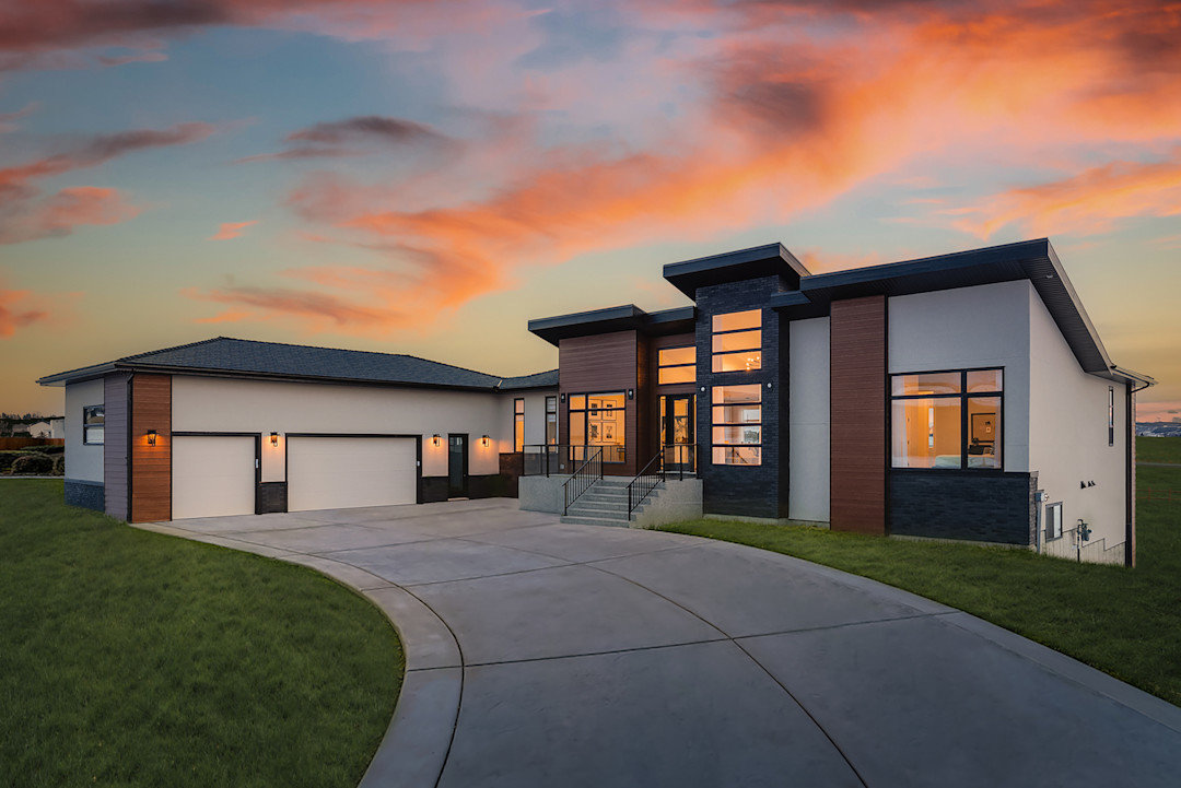 Hamilton Heights showhome in De Winton, Alberta